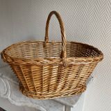 Vintage wicker basket