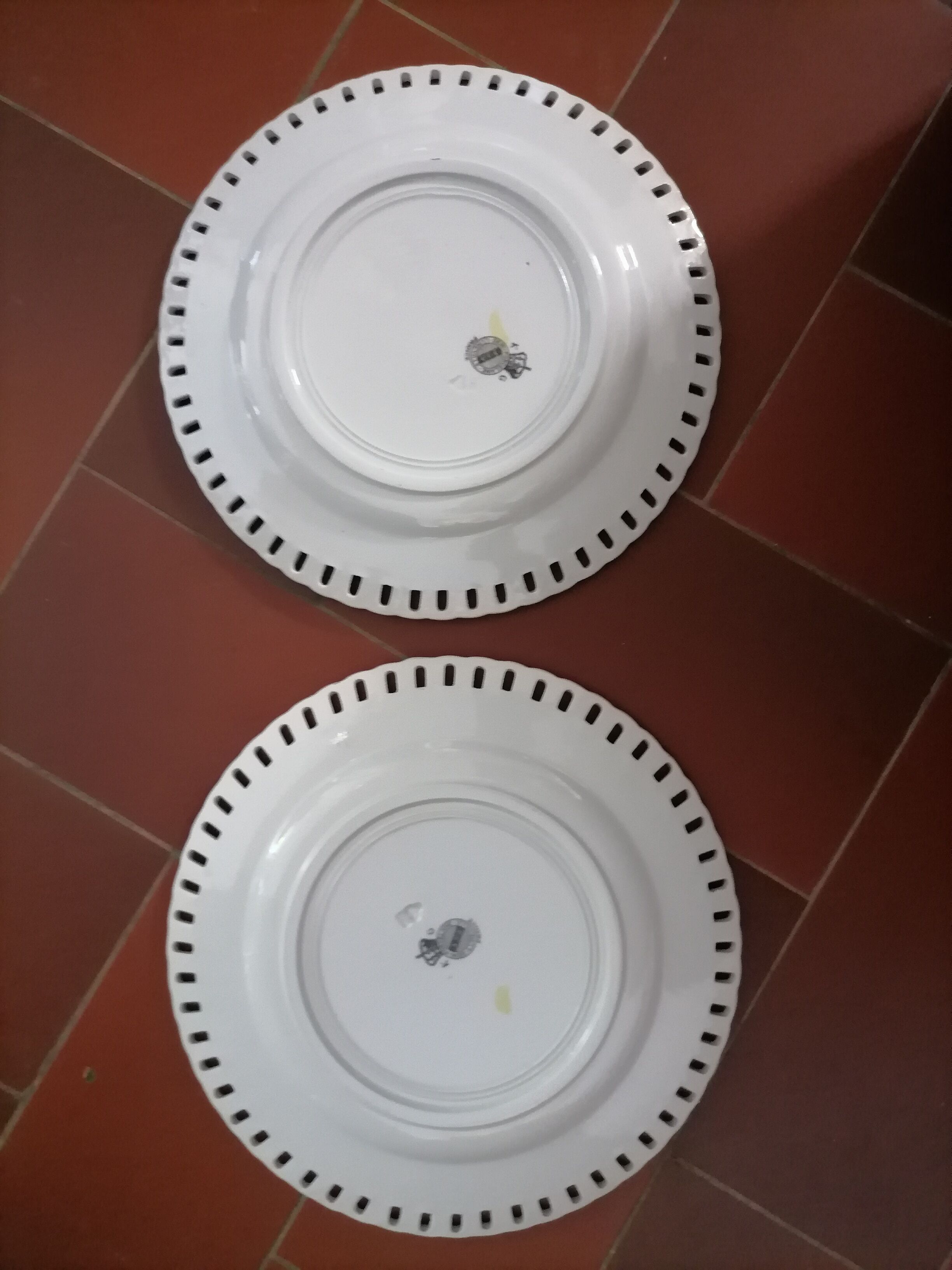 Old Lunéville plate