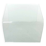 Glass coffee table “waterfall” – A. Cortesi – Fiam