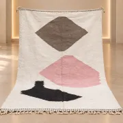 Berber rug in fine wool – Abstract shapes