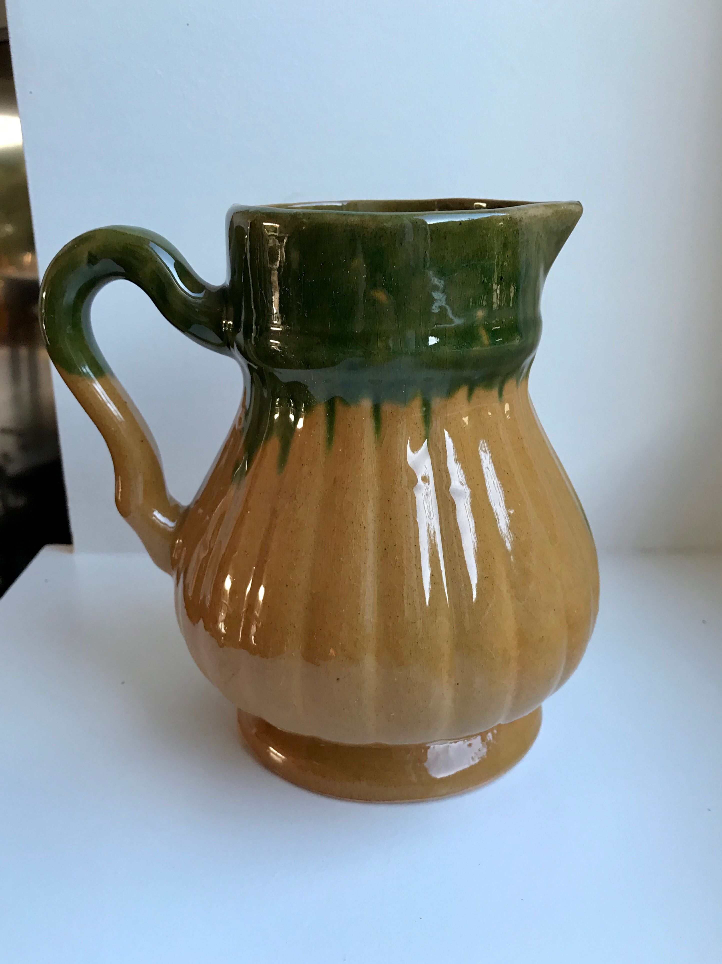 Ceramic pitcher 60s-70s