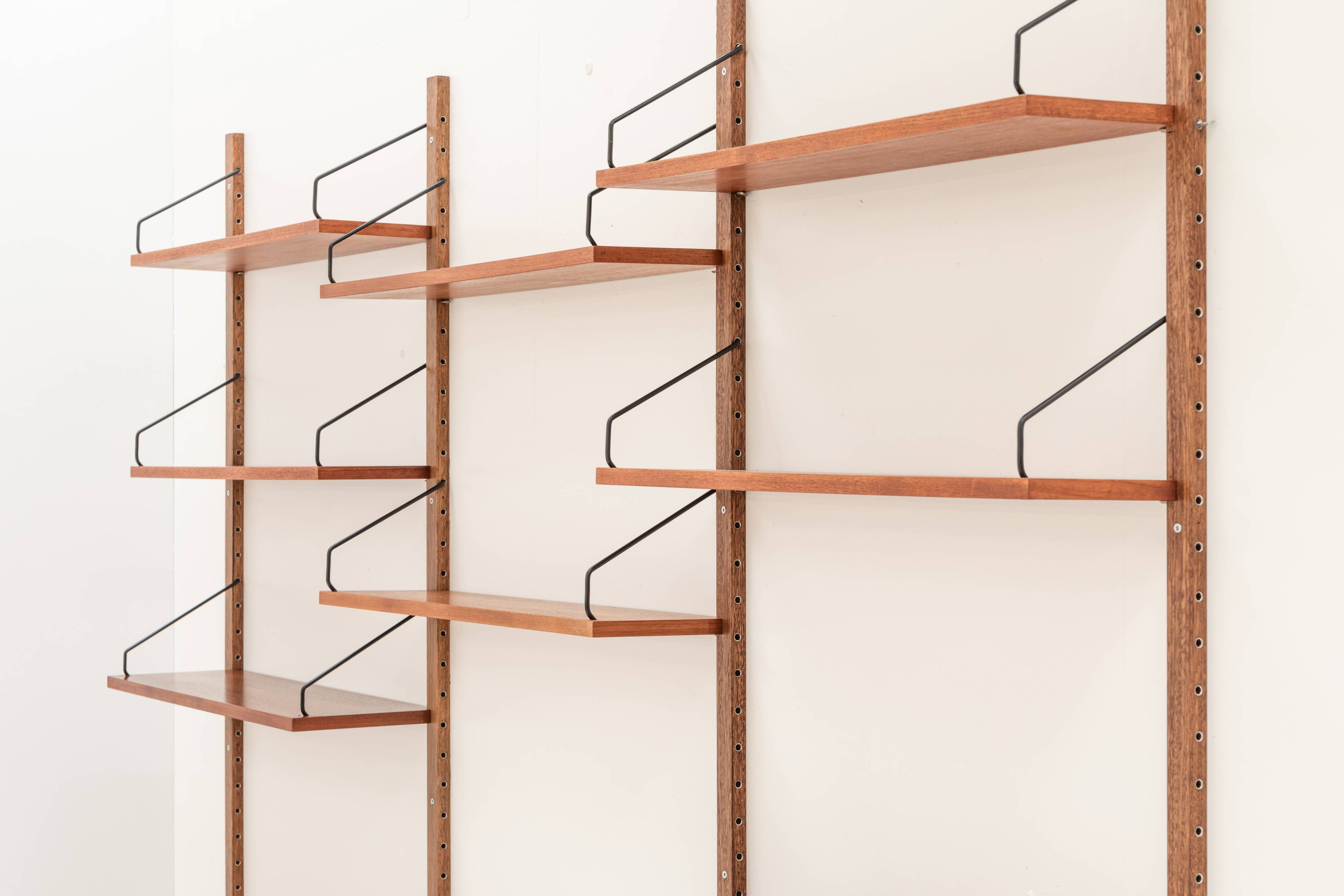 3-column wall unit by Poul Cadovius