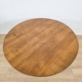 Beautiful solid oak dining table from the 1970s.