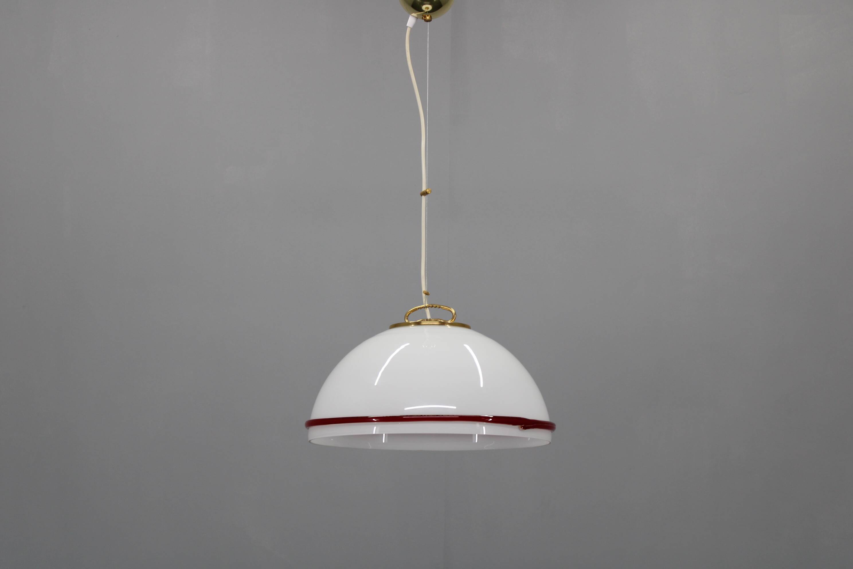 1970s Murano Glass Pendant Lamp