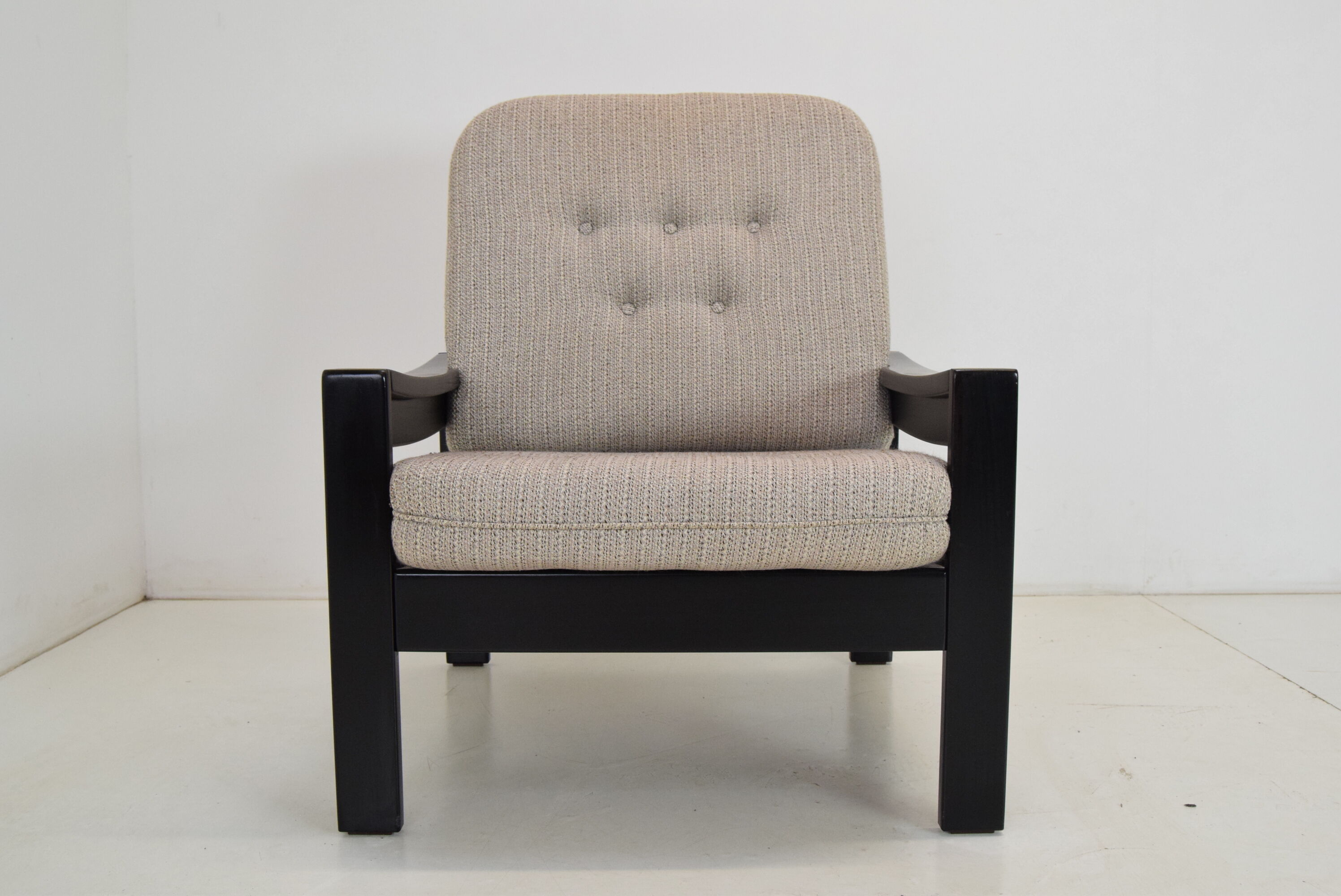 mid-century armchair Leda lux 1980's
