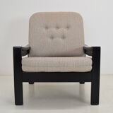 mid-century armchair Leda lux 1980's