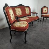 Wooden salon from the Napoleonic III era.