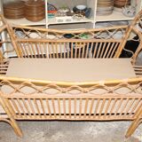 Rattan child bed