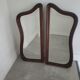 Bevelled mirror diptyque