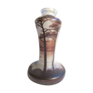 Vase art nouveau signé