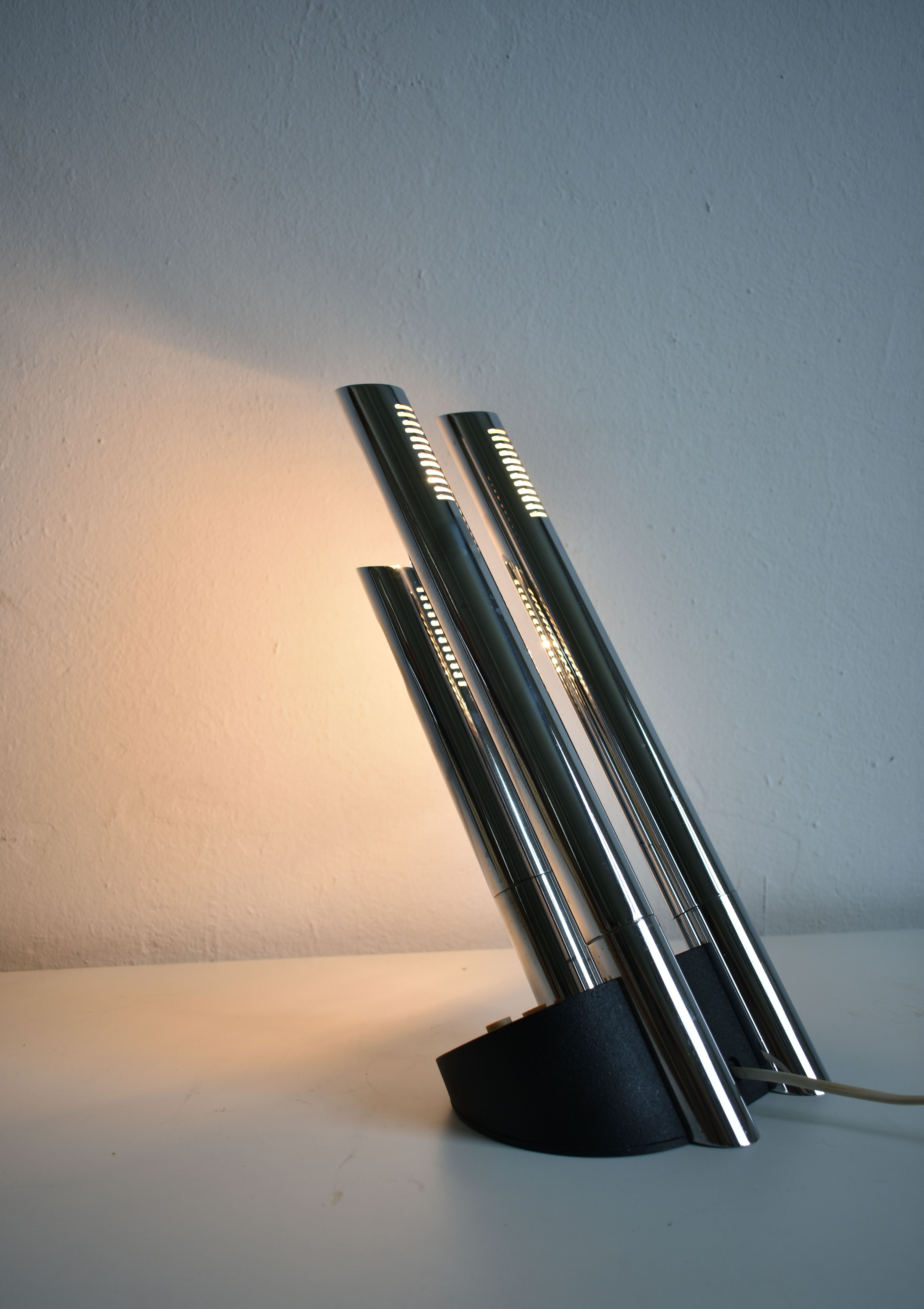 Table lamp designed by Mario Faggian Model T443, produced by Luci, Italy 1970s