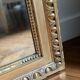 Antique napoleon mirror lll gilded pediment with rare gold leaf 103x182cm