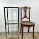 Chrome and glass occasional shelf unit 2000s