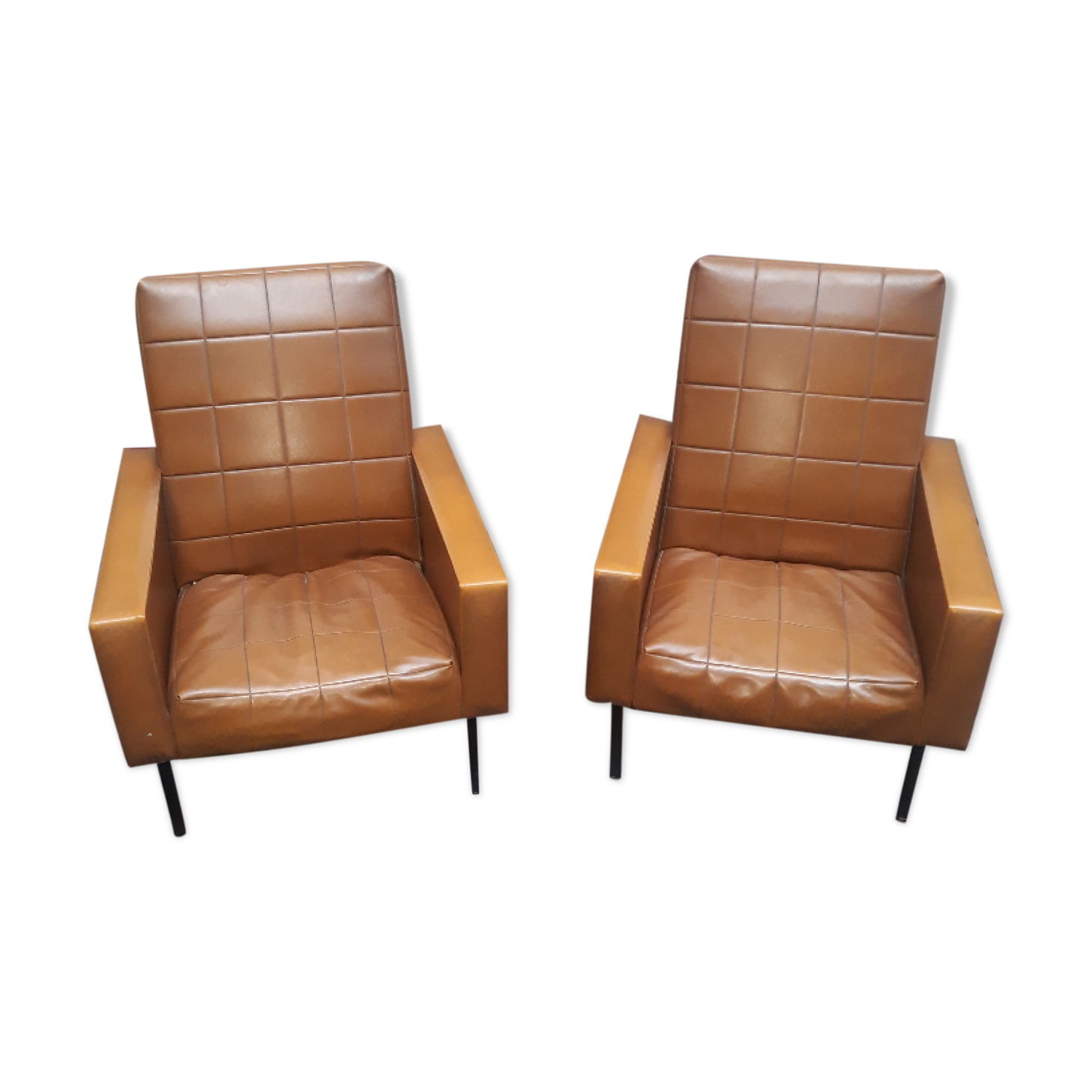 Pair of armchairs, 1980