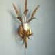 Pair of vintage Italian Hollywood Regency style sconces