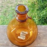 Demijhon or amber blown glass