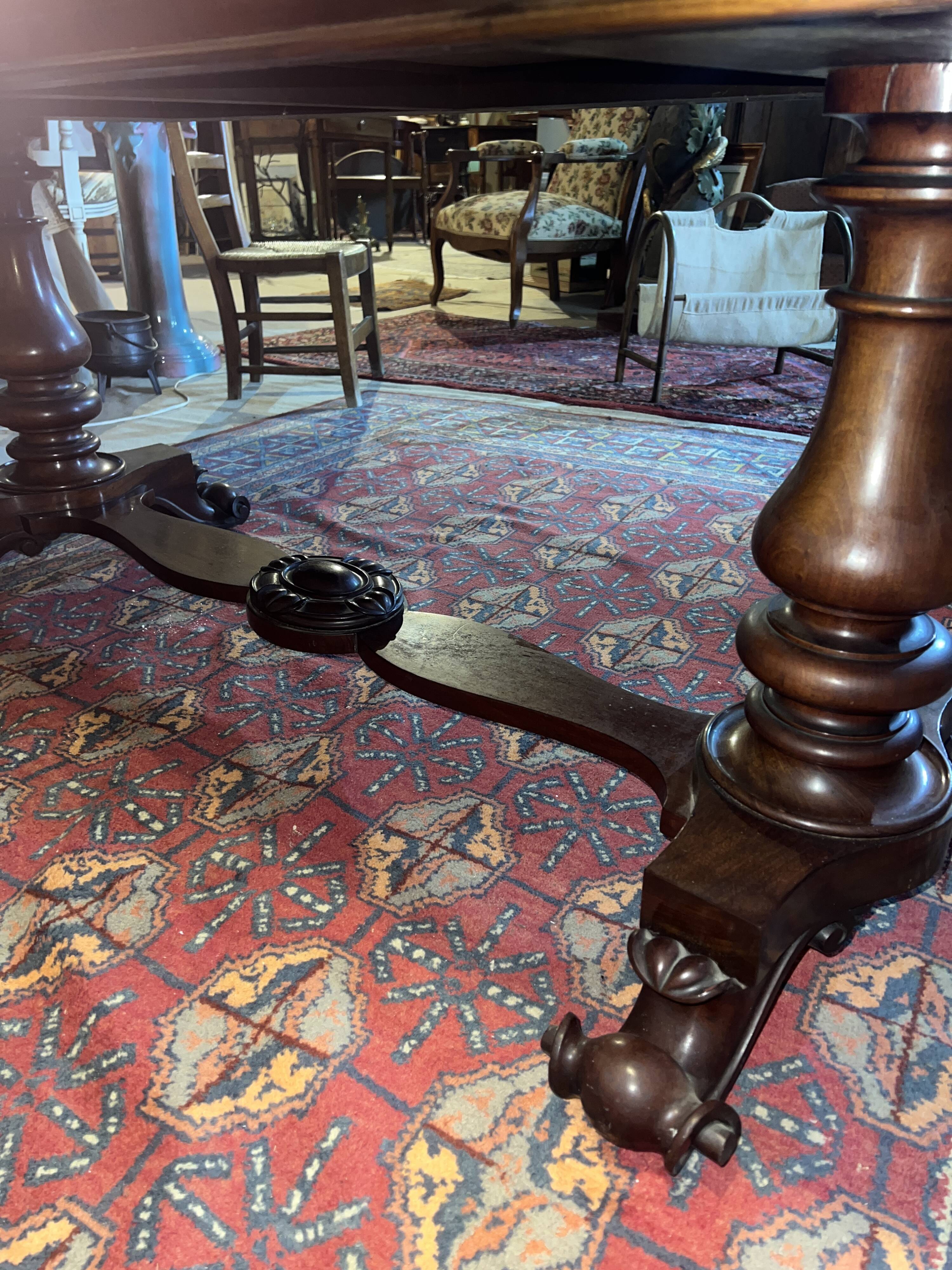 Victorian mahogany desk