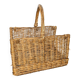 Panier porte-bûches en osier
