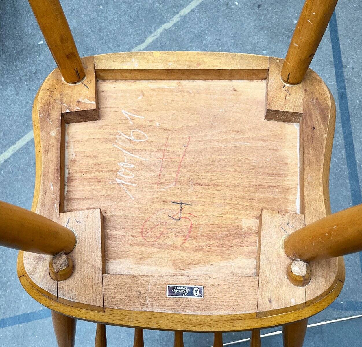 Mid-century German chair set by Casala, 1960s