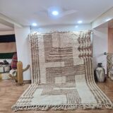 Handmade Beni Ouarain rug 300x200 cm