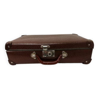Small Vintage Old Cardboard Suitcase