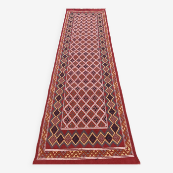 Mergoum hallway rug hand-woven in pure wool