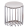 Mid-Century Round Stool in Chrome & Leather, Germany, 1960s