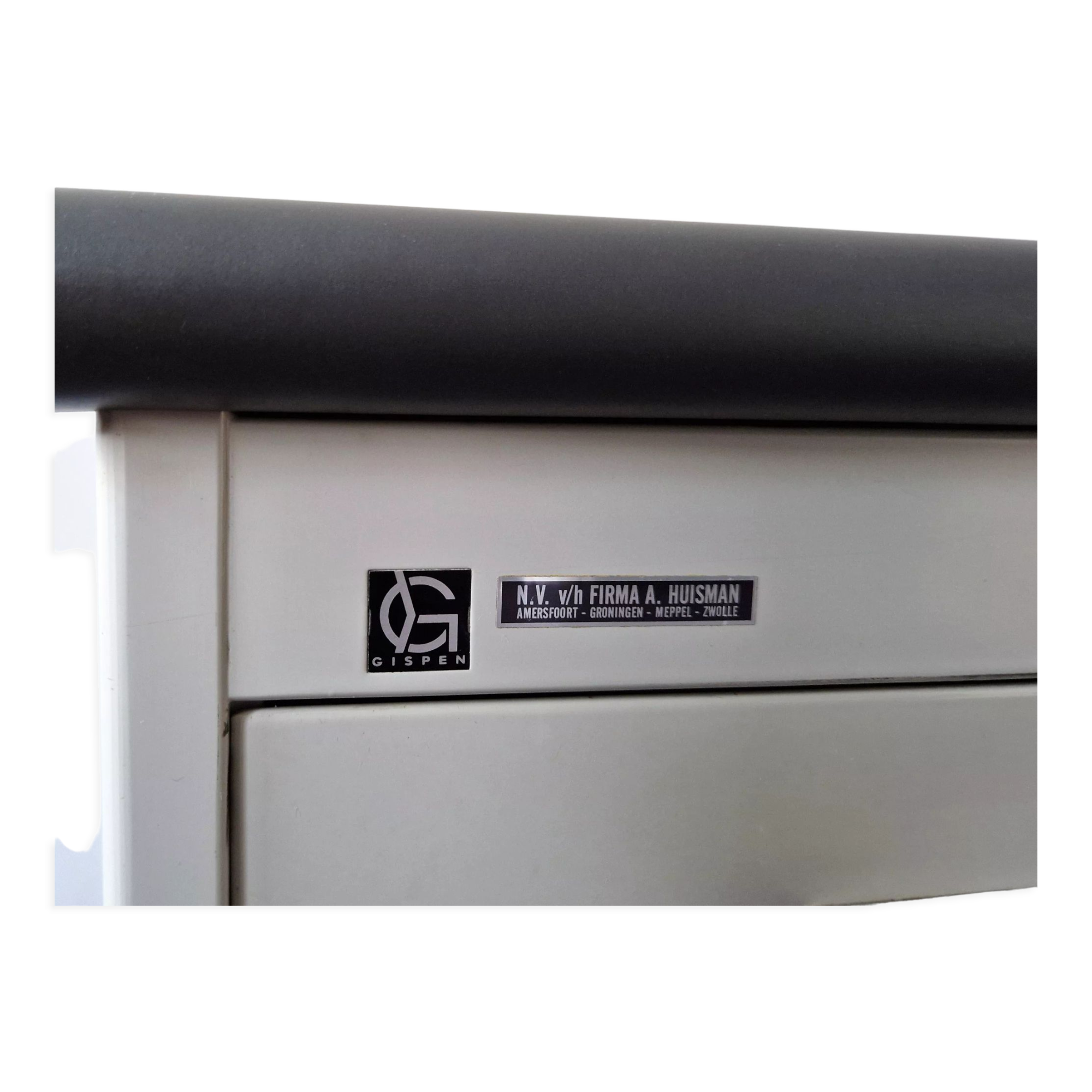 Industrial 7900 series 'Economy' desk by André Cordemeyer for Gispen, 1960's