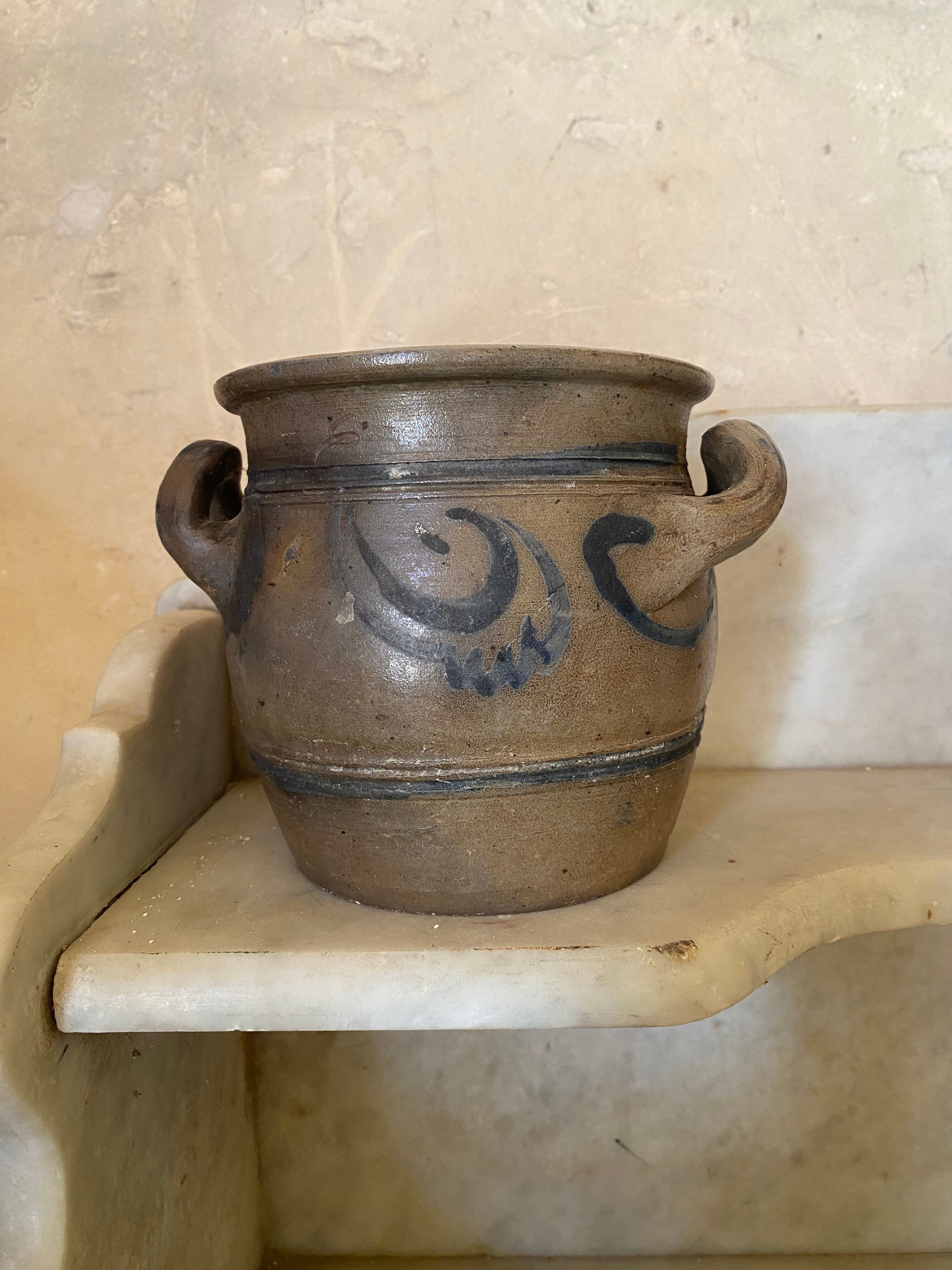 Ancient stoneware pottery from Alsace