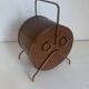 Vintage 1960 tobacco pot snuff box barrel pipe wine - 25 x 14 cm