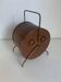 Vintage 1960 tobacco pot snuff box barrel pipe wine - 25 x 14 cm
