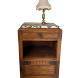 Marble bedside table
