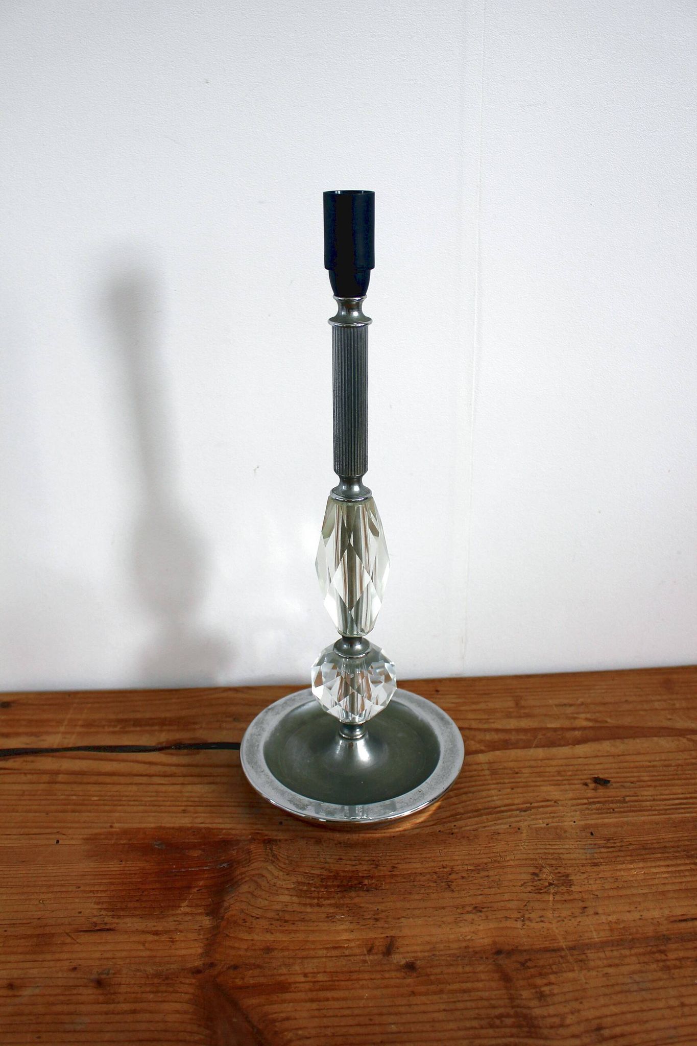 Pied de lampe art déco vintage année 50