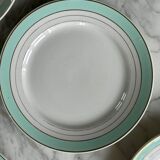 6 assiettes â dessert Lunéville