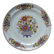 4 antique Sarreguemines plates, "Eclat" pattern