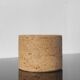 Cup, pot in raw pyrite stoneware and glaze