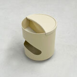 White Robo side table by Joe Colombo for Elco, 1970