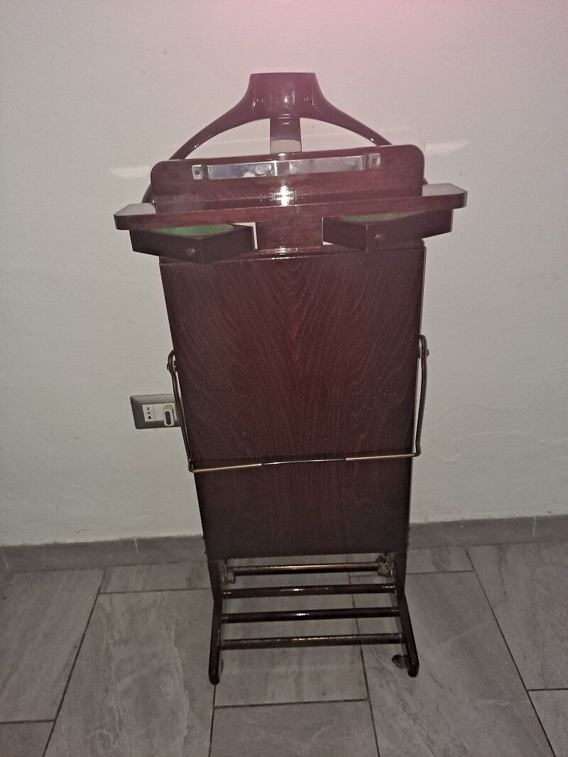 Super Mahogany Italian Designer Night Valet Dressboy