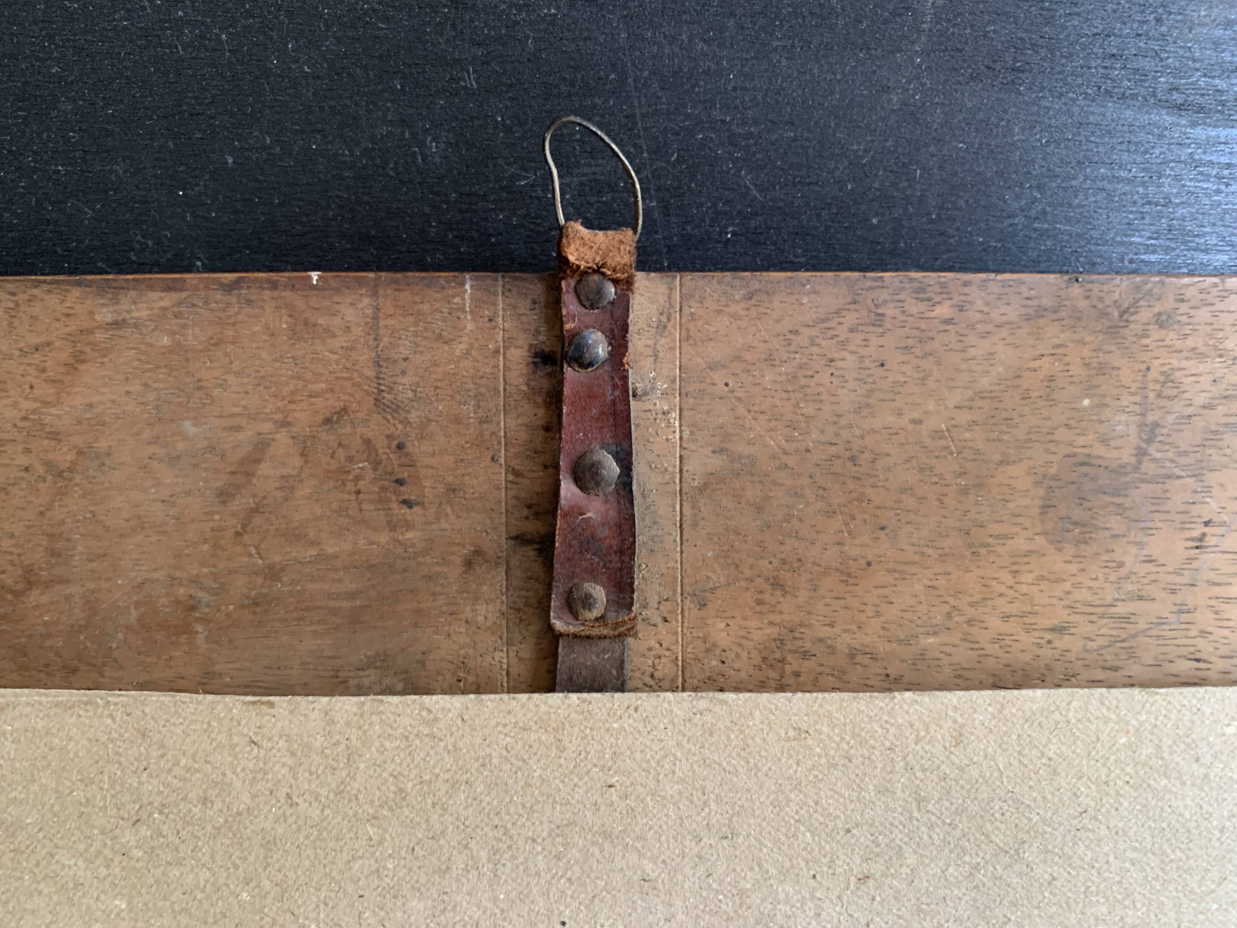 19th century Parisian salon, large original framed drawing