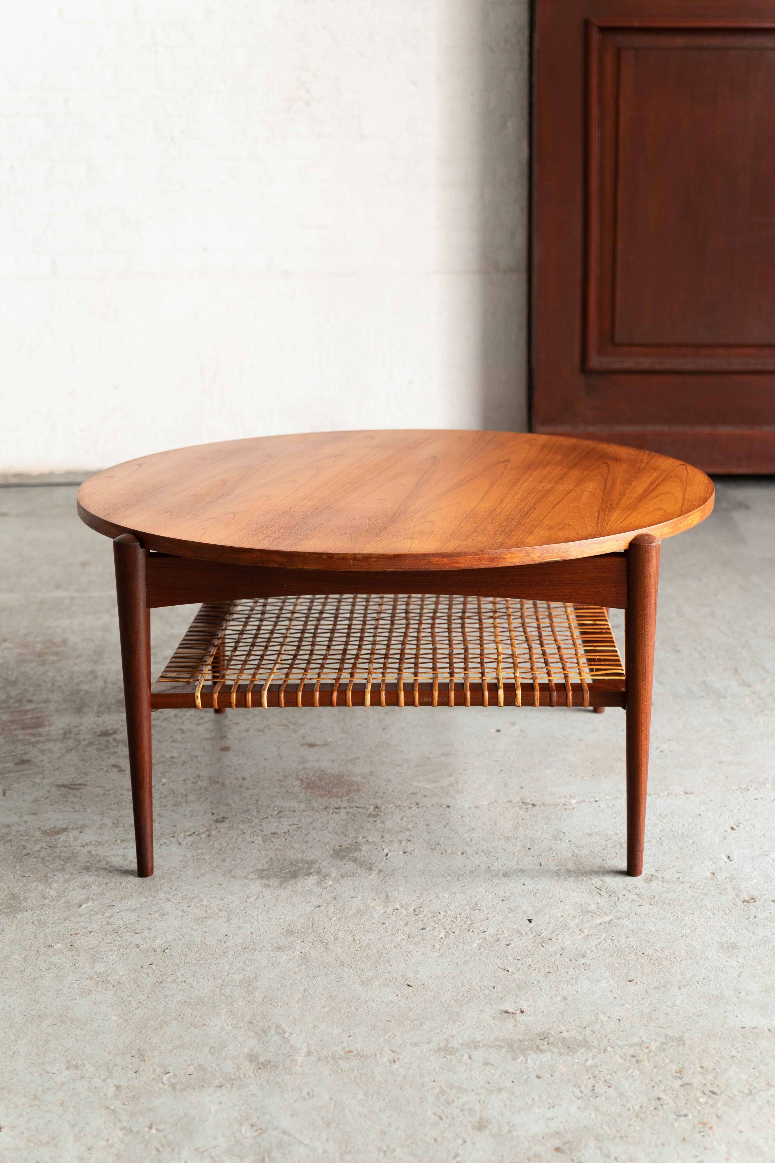 Reversible coffee table by Créafort, Dutch design, 1960s