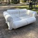 Fur Comodus — 2-Seater Leather Sofa — Germany — Sculptural Vintage Lounge