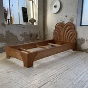 Bed 1 place "palm" wicker and rattan Vivai Del Sud