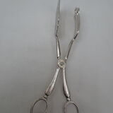 shovel and clamp with antique cakes, silver