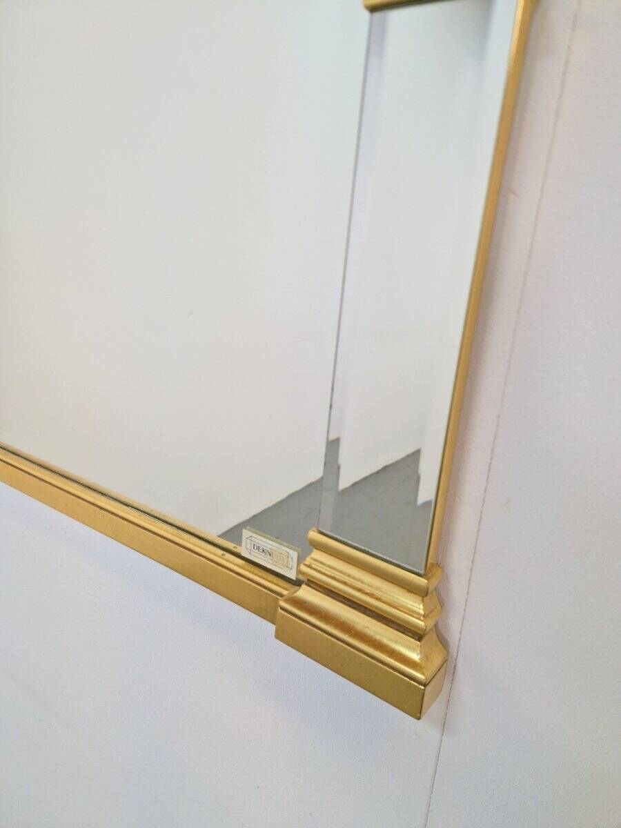 Hollywood Regency Gilded Mirror from Deknudt, Belgium, 1970