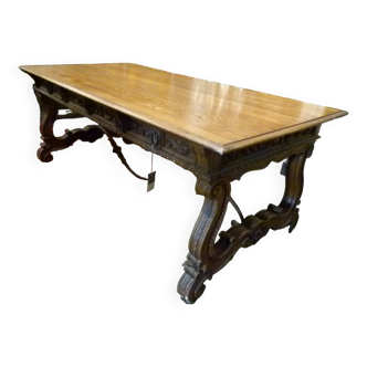 20th century walnut table