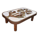 Shogun coffee table flower Roger Capron