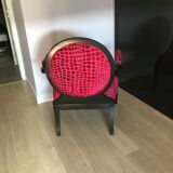 Fauteuil velours