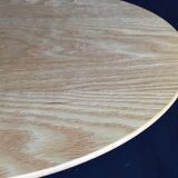 Wooden round coffee table
