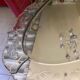 Large Mirror 180cm x 87cm, circa 1960-1970, in the style of Murano.