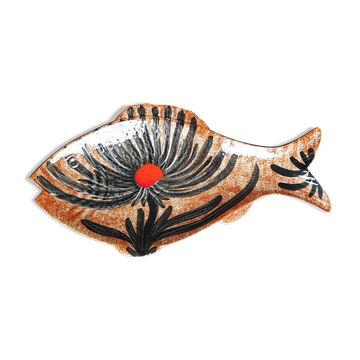 Vide poche en céramique forme poisson